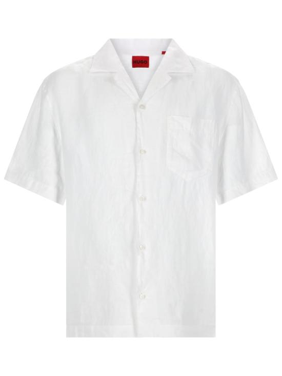 26SS 휴고보스 반팔 셔츠 50561715 10248298199 WHITE