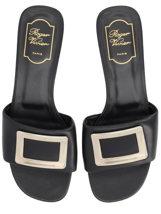 26SS 로저비비에 플랫 슈즈 RVW8164492091T B999 BLACK - ROGER VIVIER