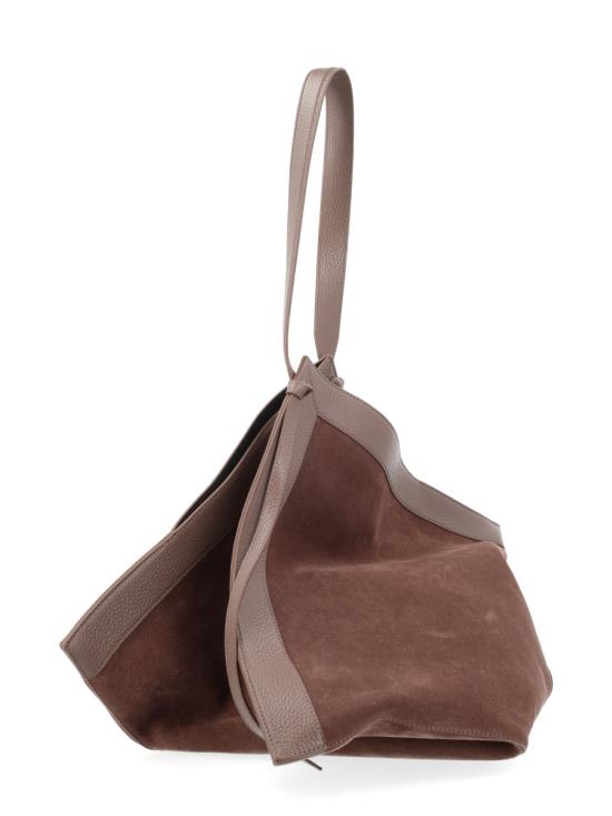 26SS 유제피 숄더백 LARGE WONTON SUEDE NUTMEG BROWN - YUZEFI
