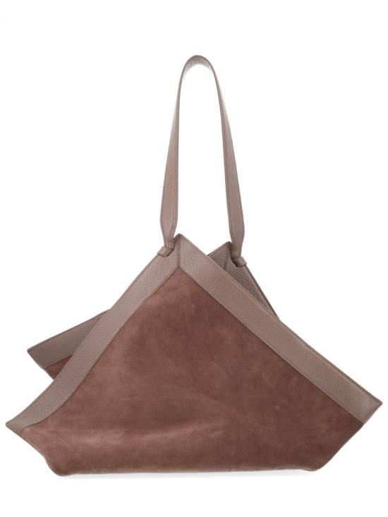 26SS 유제피 숄더백 LARGE WONTON SUEDE NUTMEG BROWN - YUZEFI