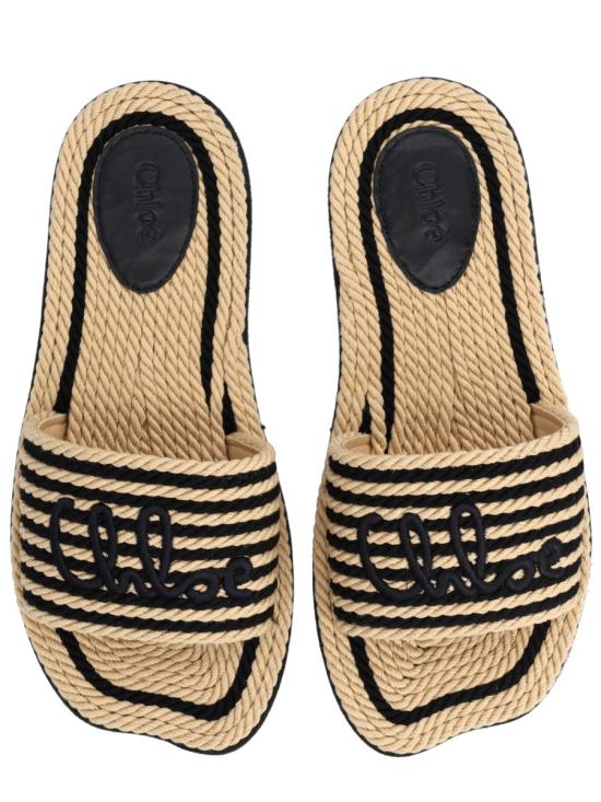 26SS 끌로에 플랫 슈즈 26U19AXP 905 BLACK - CHLOE