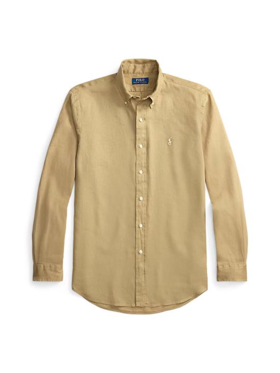 26SS 폴로 랄프로렌 긴팔 셔츠 710968915 502 CAPPUCCINO