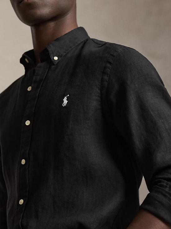 26SS 폴로 랄프로렌 긴팔 셔츠 710968915 503 BLACK - POLO RALPH LAUREN