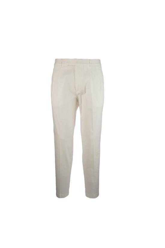 26SS 크루나 스트레이트 팬츠 PIGALLE1702 100 Bianco