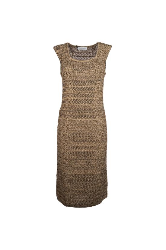 26SS ANDRÈ MAURICE 미디 원피스 260W66 291BEI BEIGE