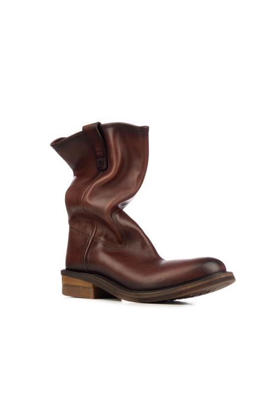 26SS 미우미우 부츠 5U680EFA0455OD F0201 Caffe - MIU MIU