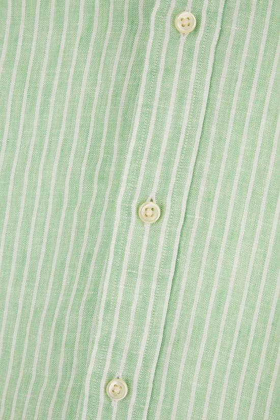 26SS 폴로 랄프로렌 긴팔 셔츠 710B15594 007 GREEN WHITE - POLO RALPH LAUREN
