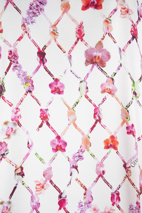 26SS 제니 셔츠 80AJL6P3NS868 495 FLOWERS - GENNY