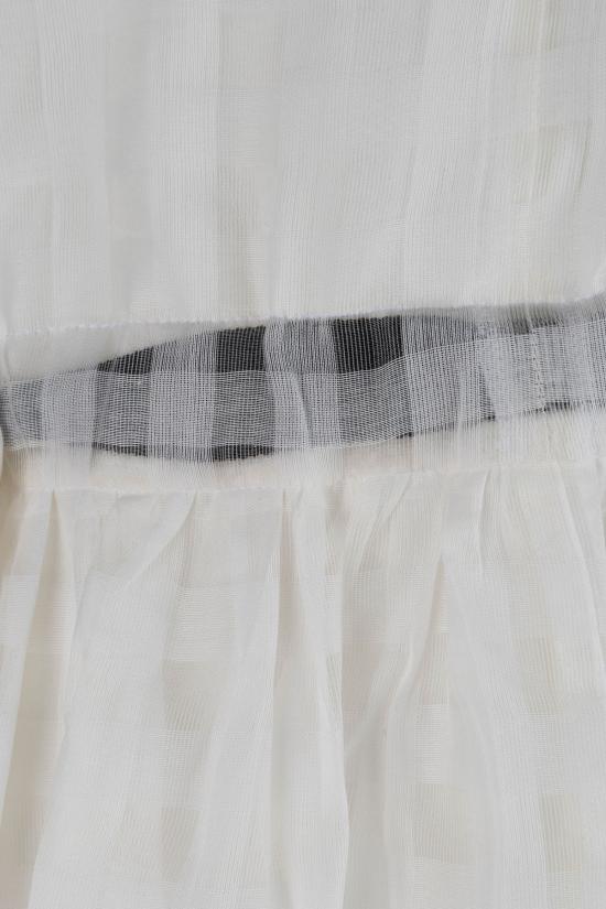 26SS ANDRÈ MAURICE 미디 원피스 ABI052 TBIANC Bianco - OTHER BRANDS