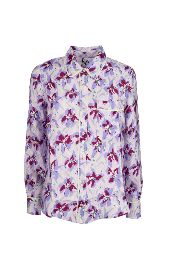 26SS ANDRÈ MAURICE 셔츠 TOP105 TLILDA LILAC DARK GRAPE