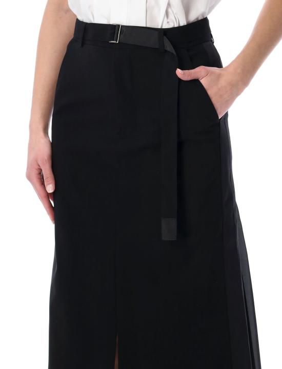 26SS 사카이 미디 스커트 26 08433 001 Nero - SACAI
