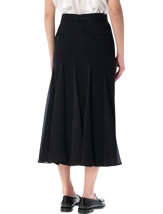 26SS 사카이 미디 스커트 26 08433 001 Nero - SACAI