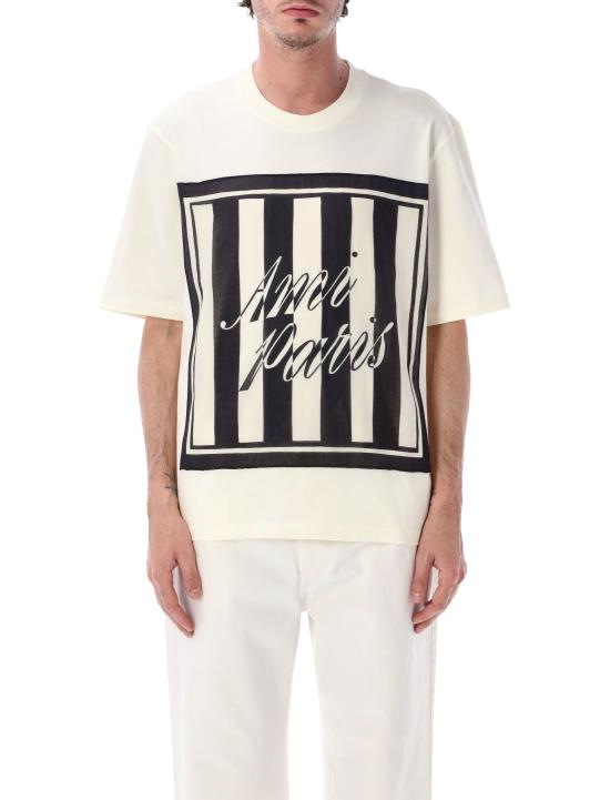 26SS 아미 반팔 티셔츠 UTS395726 1360 Bianco