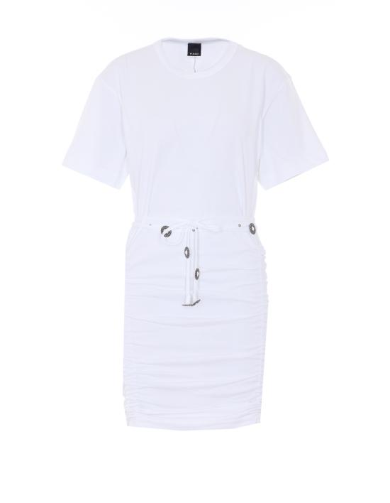 26SS 핑코 미디 원피스 106909 A3ARZ04 White