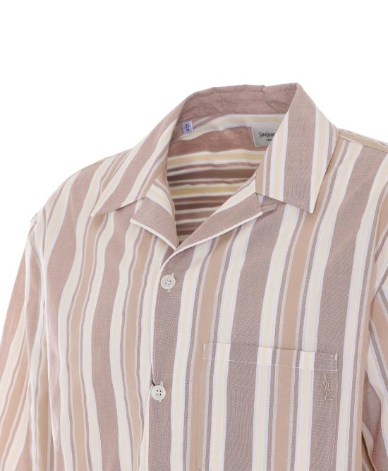 26SS 생로랑 반팔 셔츠 859775 Y2N582726 Beige - SAINT LAURENT