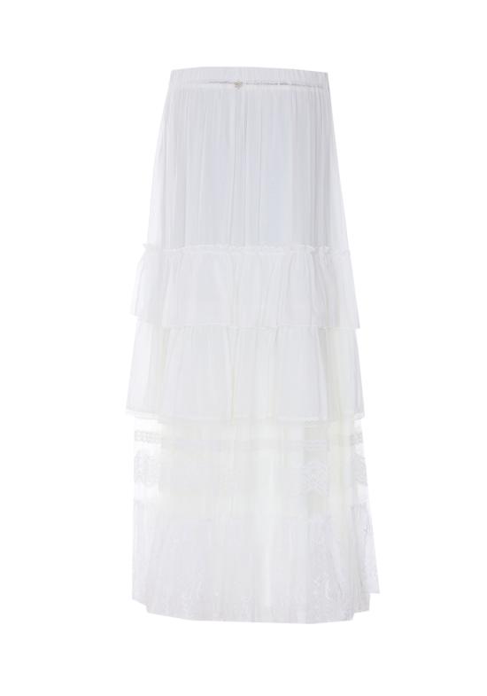 26SS 아니예 바이 롱 스커트 185158 02477 White - ANIYE BY