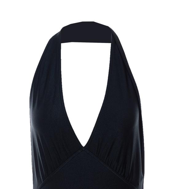 26SS 생로랑 원피스 수영복 859623 Y37WN1000 Black - SAINT LAURENT