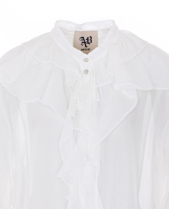 26SS 아니예 바이 블라우스 185001 02477 White - ANIYE BY