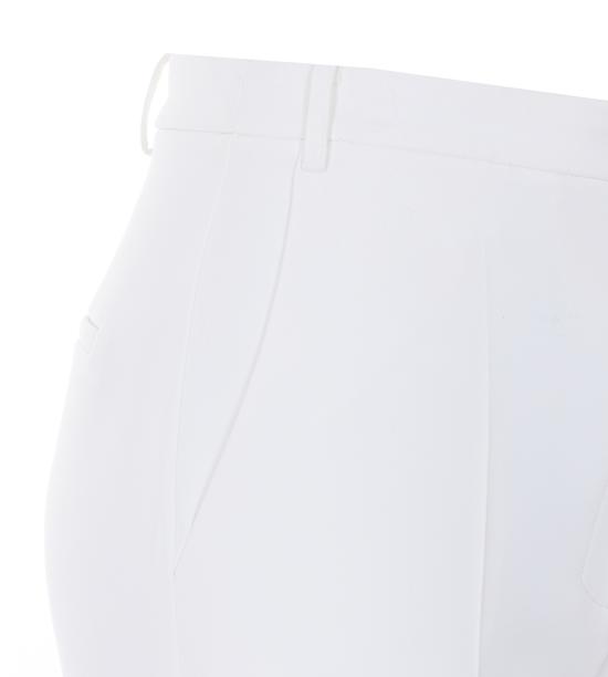 26SS 파트리지아페페 스트레이트 팬츠 2P1745 A737W146 White - PATRIZIA PEPE