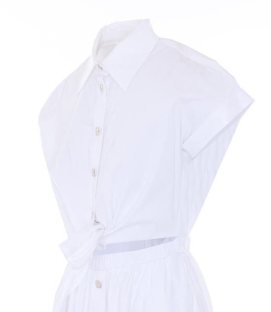 26SS 리우조 미디 원피스 CA6277T297A 11111 White - LIU JO