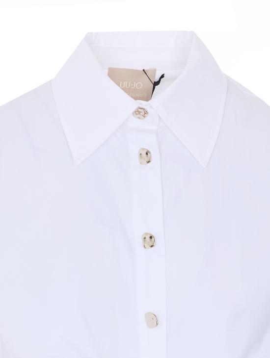 26SS 리우조 미디 원피스 CA6277T297A 11111 White - LIU JO