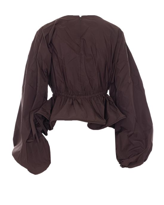 26SS 짐머만 긴팔 티셔츠 7919TS262 CHO Brown - ZIMMERMANN