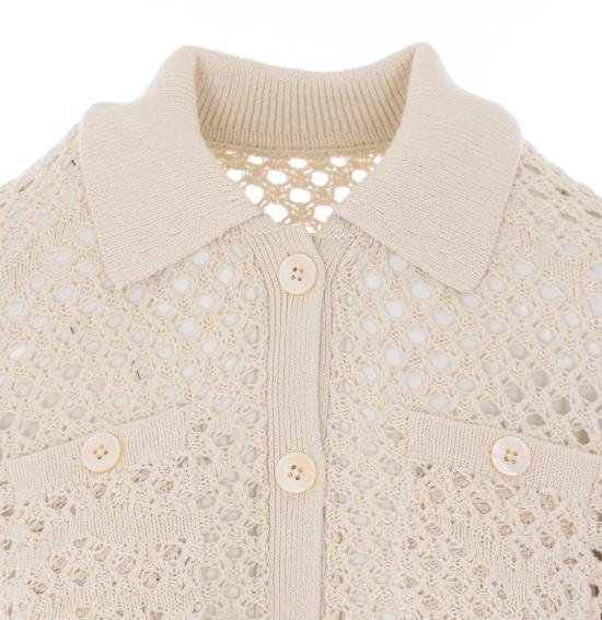 26SS 자딕앤볼테르 가디건 KWCA01672 102 White - ZADIG & VOLTAIRE