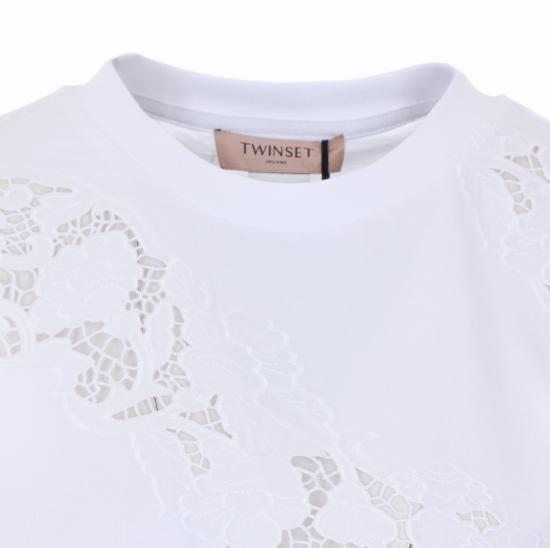 26SS 트윈셋 민소매 티셔츠 261TT2050 00001 White - TWINSET