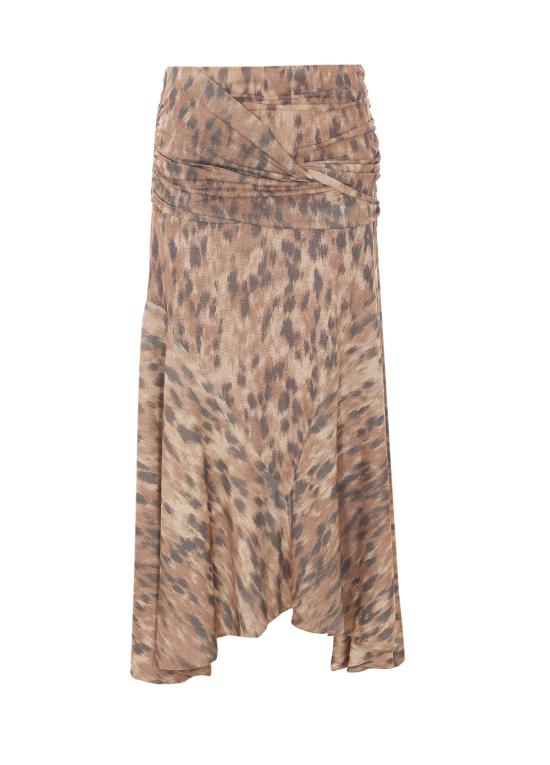 26SS 가니 롱 스커트 A1090246 ZZT Beige