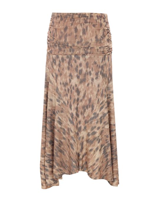 26SS 가니 롱 스커트 A1090246 ZZT Beige - GANNI