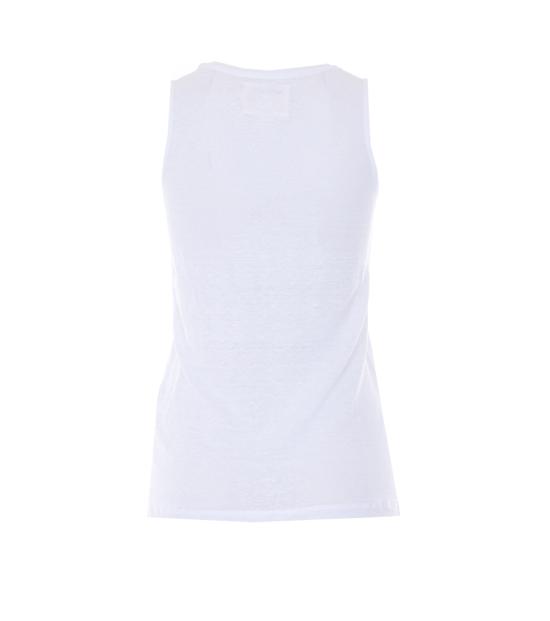 26SS 낫샤이 민소매 티셔츠 NF8G000LIP000 BLANC White - NOT SHY