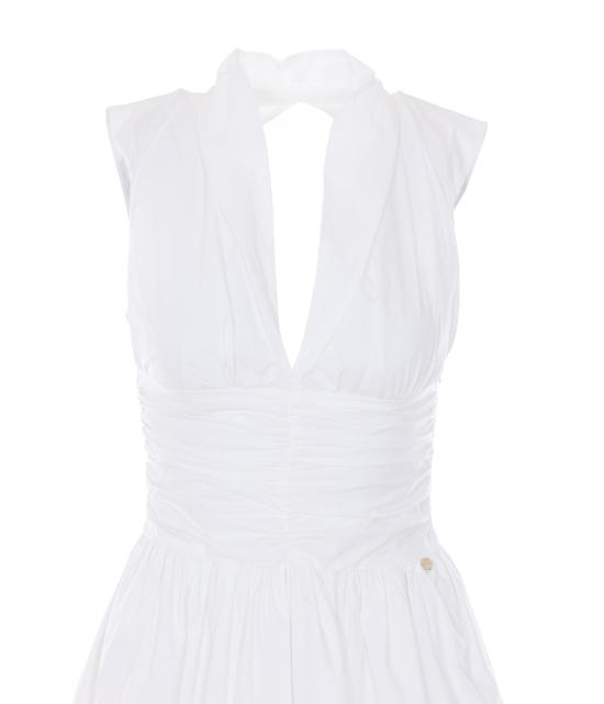 26SS 리우조 미디 원피스 WA6241T4853 10701 White - LIU JO