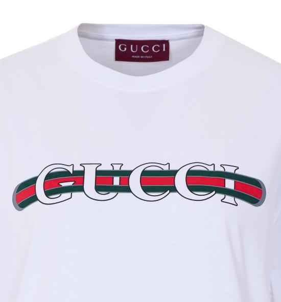 26SS 구찌 프린트 반팔 티셔츠 788093 XJGL69074 White - GUCCI