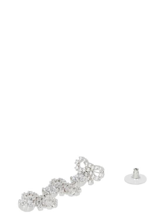 26SS 셀프 포트레이트 이어링 PF25612ESL BOW CRYSTALSILVER Silver - SELF PORTRAIT