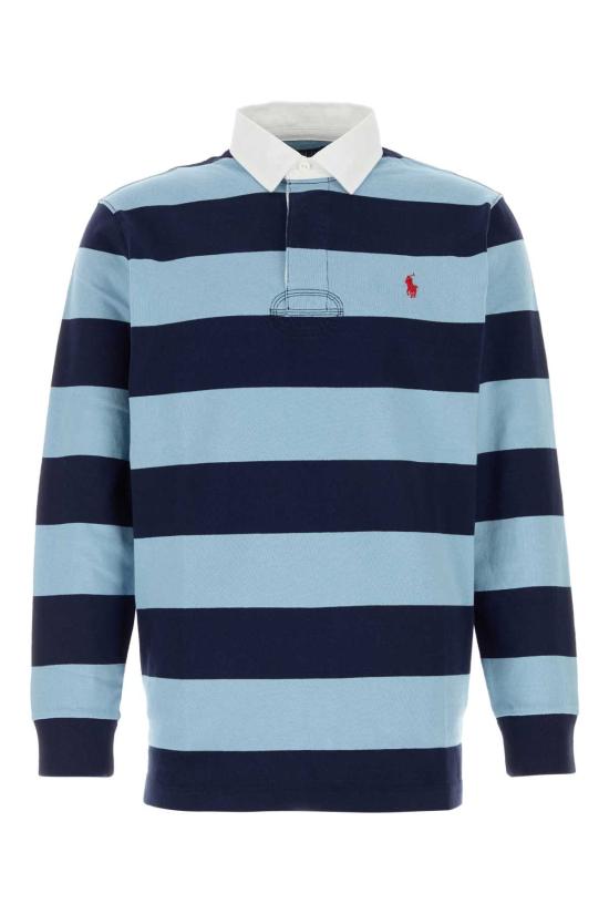 26SS 폴로 랄프로렌 아이코닉 럭비 셔츠 710717116 503 Stripped