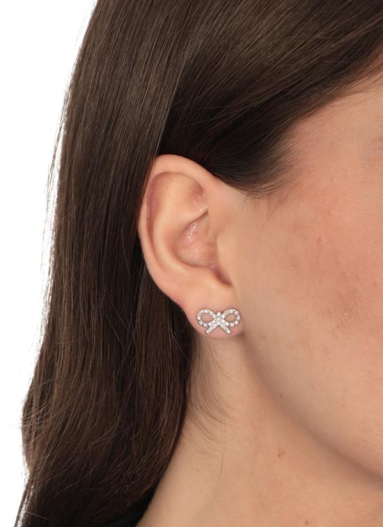 26SS 셀프 포트레이트 이어링 PF25625ESL MICRO BOWSILVER Silver - SELF PORTRAIT