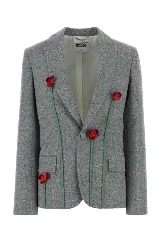 26SS 모스키노 수트 자켓 261D05120414 1485 Grey