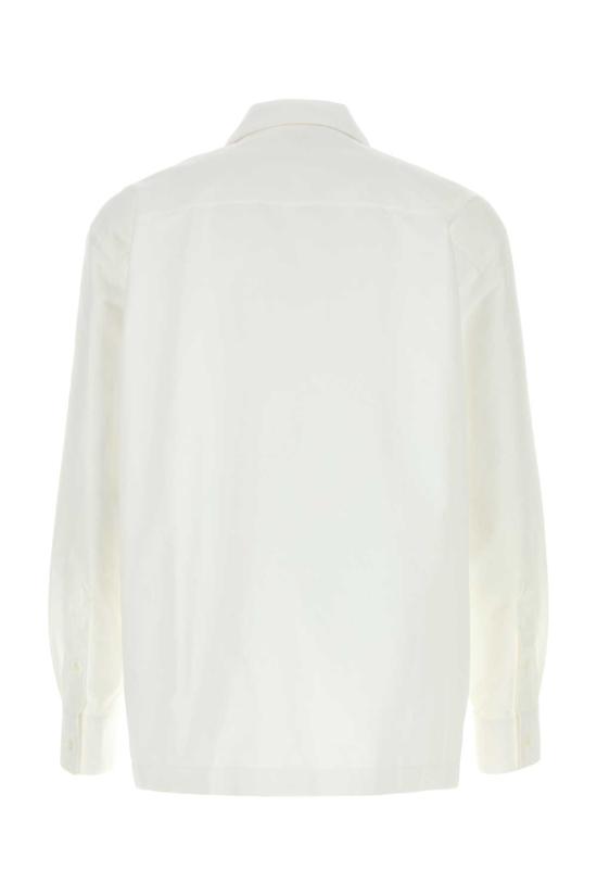 26SS 보테가베네타 긴팔 셔츠 862130V6D10 9071 White - BOTTEGA VENETA