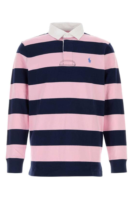 26SS 폴로 랄프로렌 아이코닉 럭비 셔츠 710717116 501 Stripped