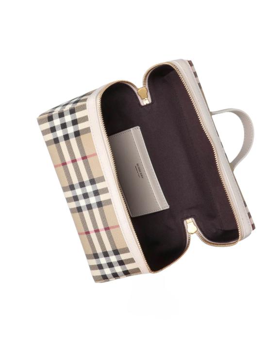 26SS 버버리 체크 배니티 백 8125135 B7348 Beige - BURBERRY