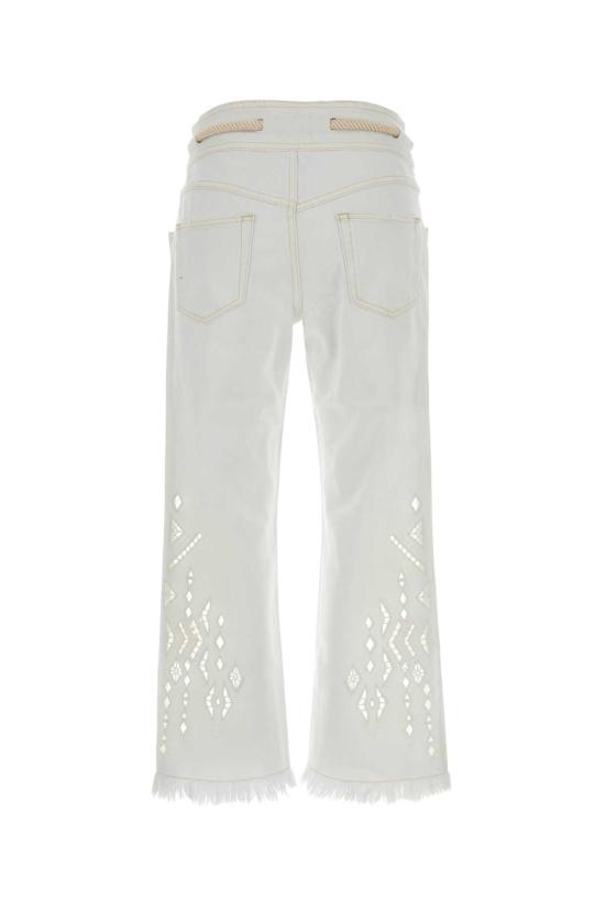 26SS 이자벨마랑 데님 팬츠 PA0694FAD2H01I 20WH White - ISABEL MARANT