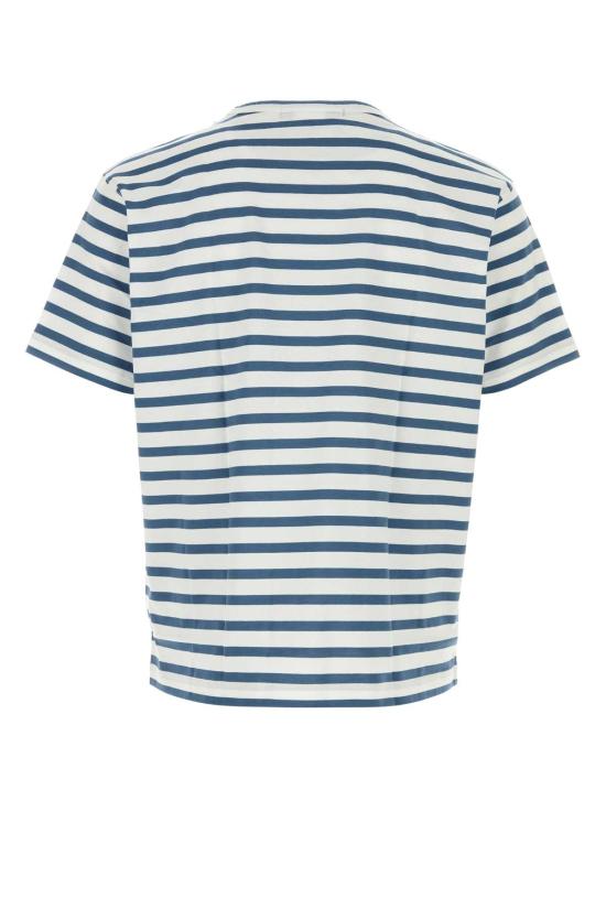 26SS 와타나베 준야 반팔 티셔츠 WQT014051 WHITEBLUE Stripped - JUNYA WATANABE