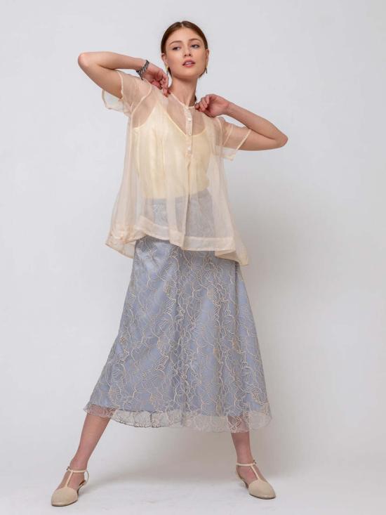  술라 클로딩 LTD 블라우스 술라 클로딩 주식회사 실크 오르간자 인형 - SULA CLOTHING LTD.
