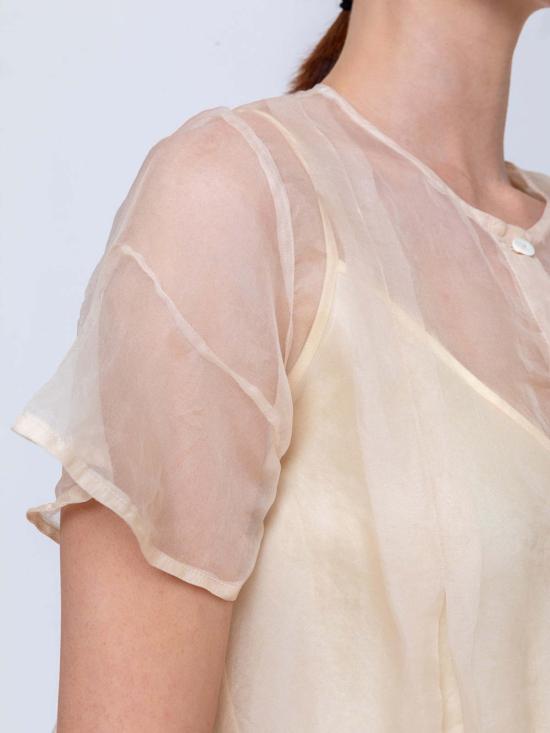  술라 클로딩 LTD 블라우스 술라 클로딩 주식회사 실크 오르간자 인형 - SULA CLOTHING LTD.