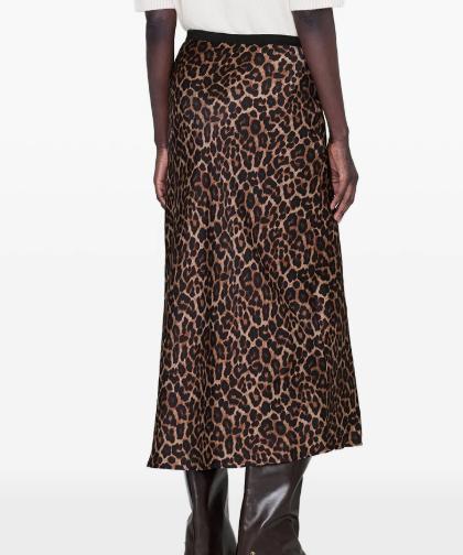 26SS 애니빙 롱 스커트 A0412191 MTL59 LEOPARD - ANINE BING