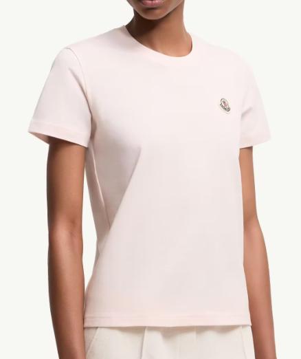 26SS 몽클레어 로고 패치 코튼 티셔츠 (3개 세트) L10938C0005489B8U 3PC MANGANO - MONCLER