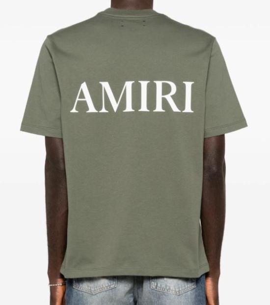 26SS 아미리 반팔 티셔츠 AMTOJR1046 329 DARK SAGE - AMIRI