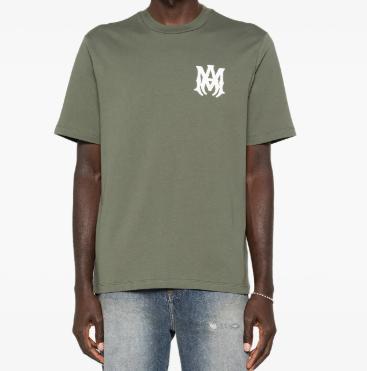 26SS 아미리 반팔 티셔츠 AMTOJR1046 329 DARK SAGE - AMIRI