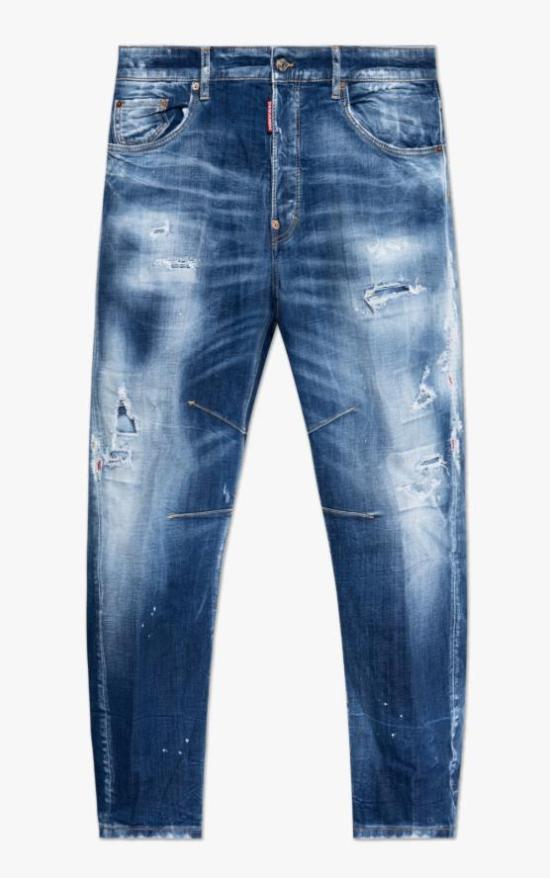 26SS 디스퀘어드2 데님 팬츠 S71LB1727D30010 470 NAVY BLUE