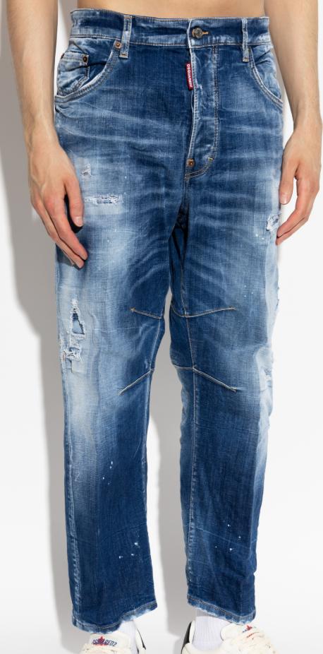 26SS 디스퀘어드2 데님 팬츠 S71LB1727D30010 470 NAVY BLUE - DSQUARED2